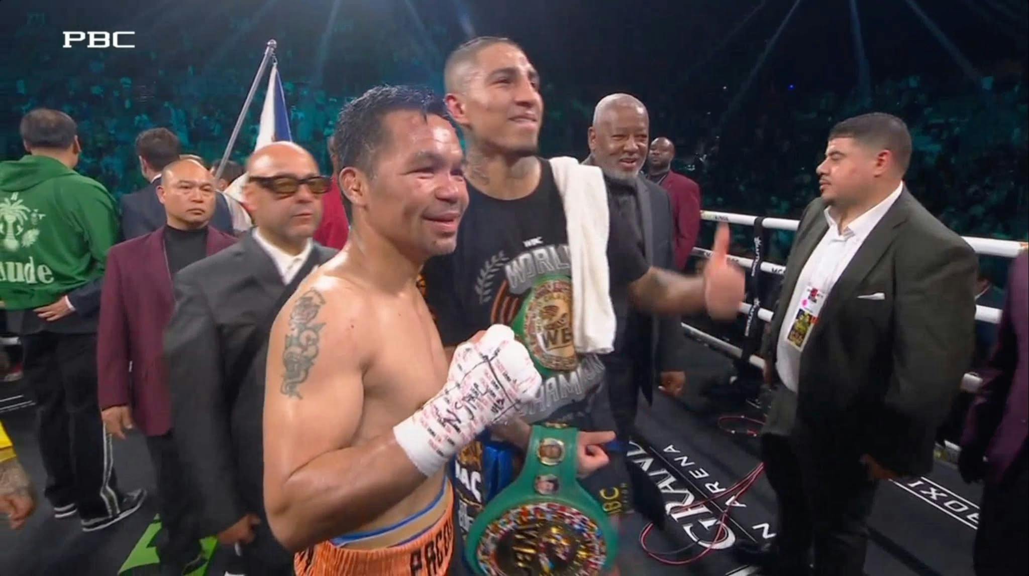Manny Pacquiao savors boxing comeback with bout vs welterweight champ Mario Barrios